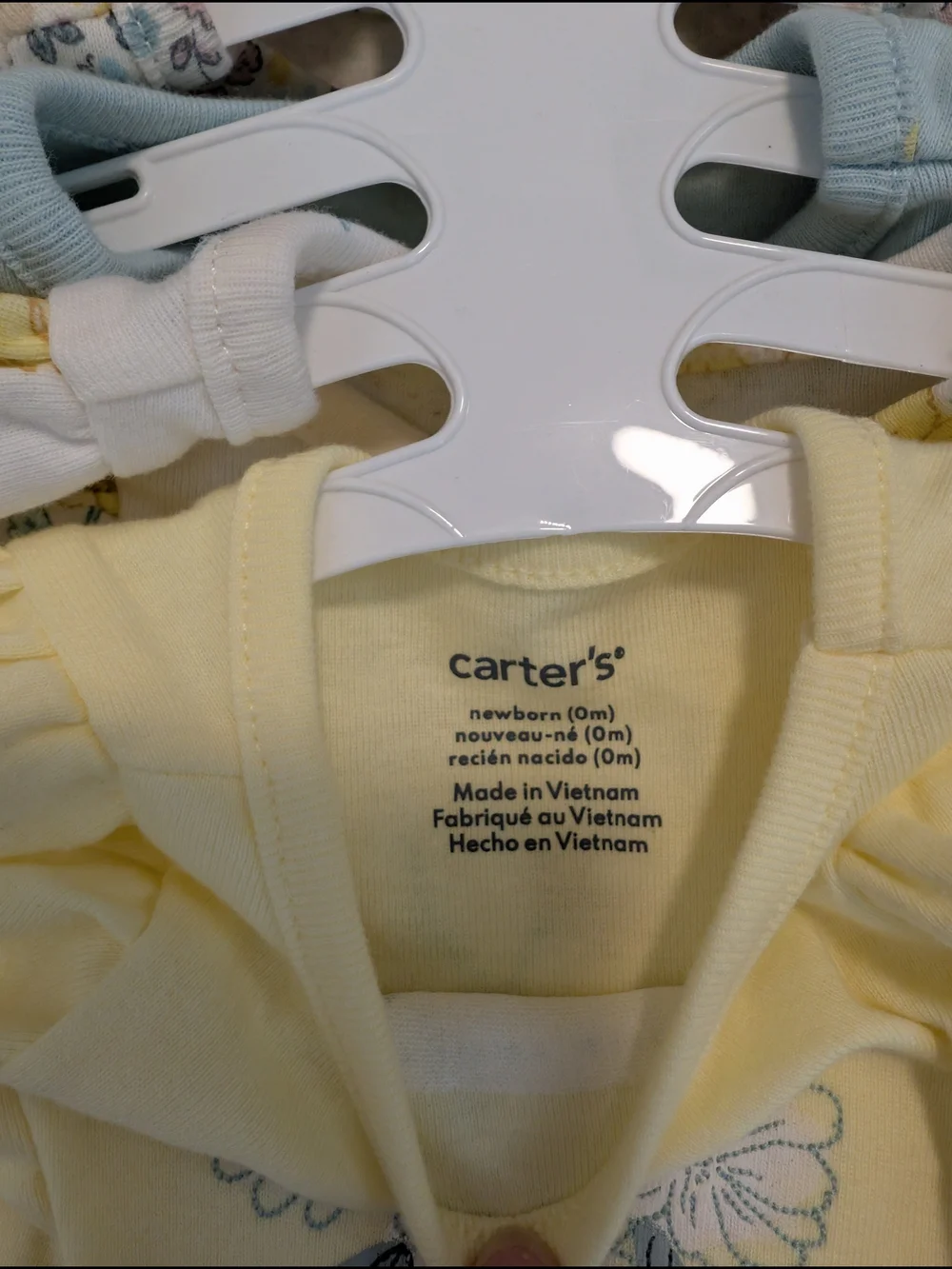 Carter's Colorful Floral Short-Sleeve Baby Bodysuits Pack of 5